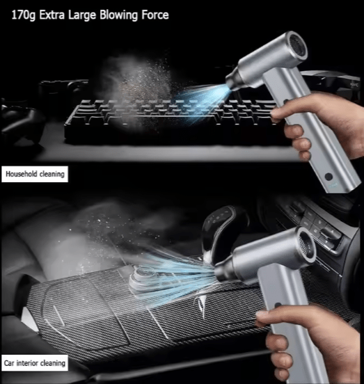 Vacuum Air Blower – Powerful Air Blower for Cleaning, Dusting, and Quick Drying